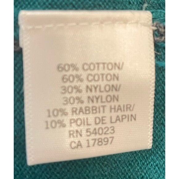 Banana Republic Womens Gray And Green Lightweight Sweater Size Small - Picture 4 of 5